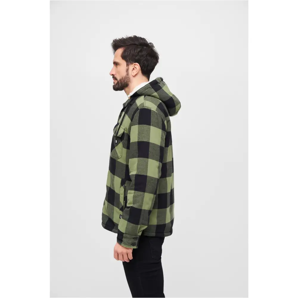 Hooded Lumber Jacket Sweater - Brandit