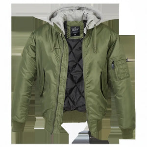 Hooded Ma1 Bomber Jacket Winter - Brandit